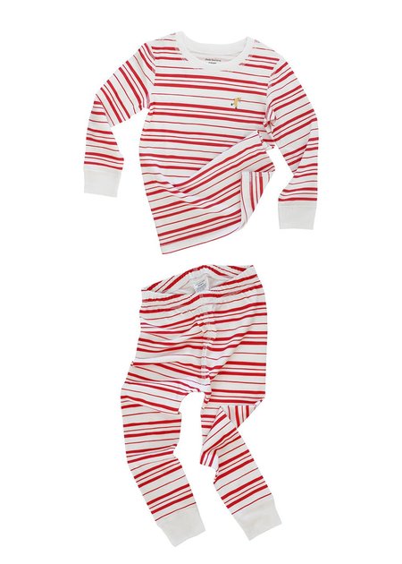Dobo Banana Organic Pajamas - Red Stripe