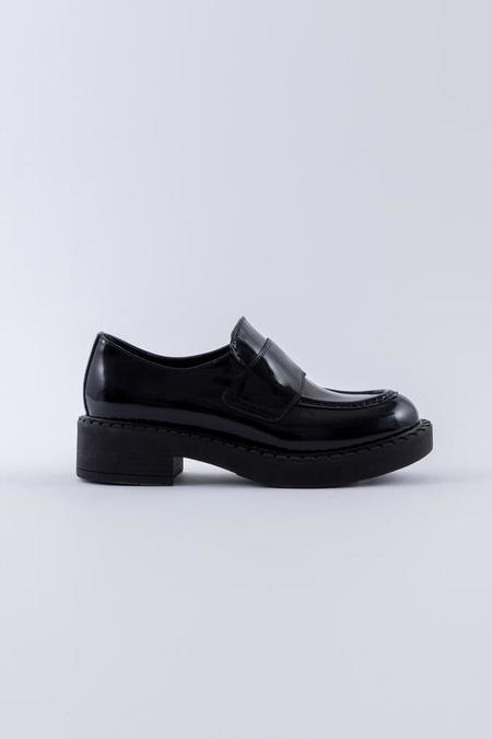 Ducie Riley Loafer - Black Patent