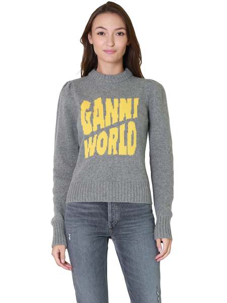 Ganni Graphic Pullover - High Rise