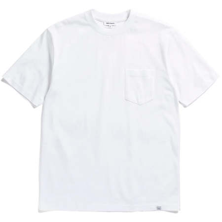 Norse Projects Johannes Standard Pocket SS Tshirt - White