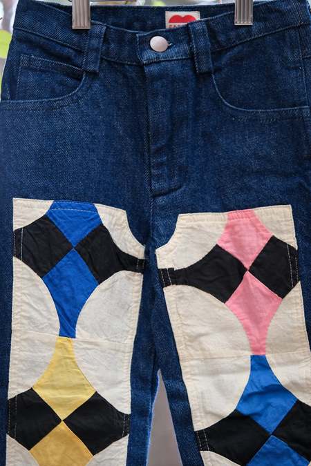 KIDS Carleen Patchwork Jeans - Fly A Kite 