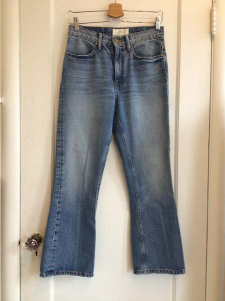 [Pre-Loved] The Great. Western Crop Jeans - Blue