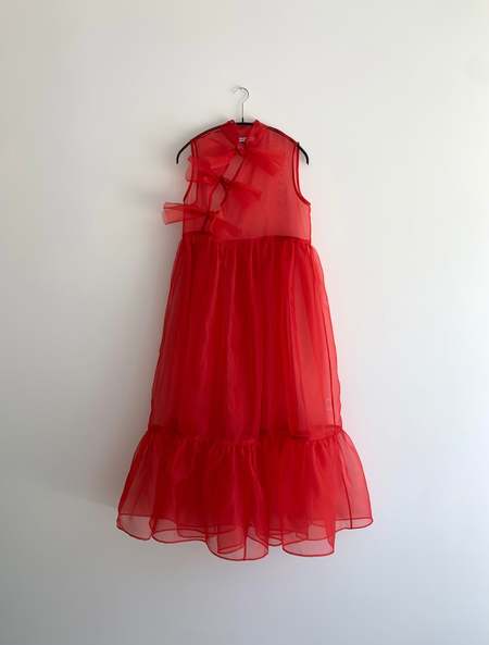 Kamperett Mae Dress - Crimson