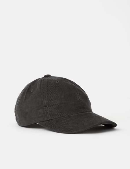 Norse Projects Baby Corduroy Sports Cap - Slate Grey