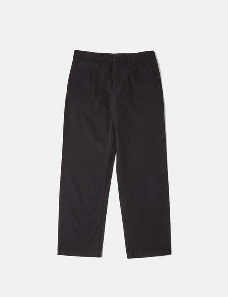 Norse Projects Lukas Heavy Trousers Relaxed - Black