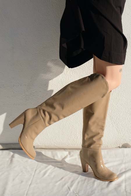 Rachel Comey Tall Willow Boot - Taupe