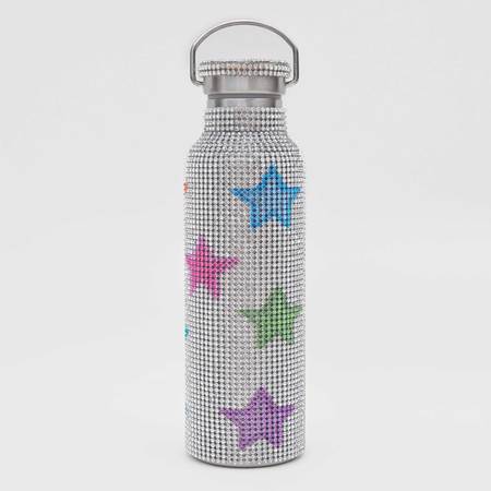 Collina Strada Rhinestone Water Bottle - Multi Star