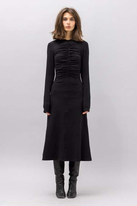 Toit Volant Totty Dress - Black/Oyster