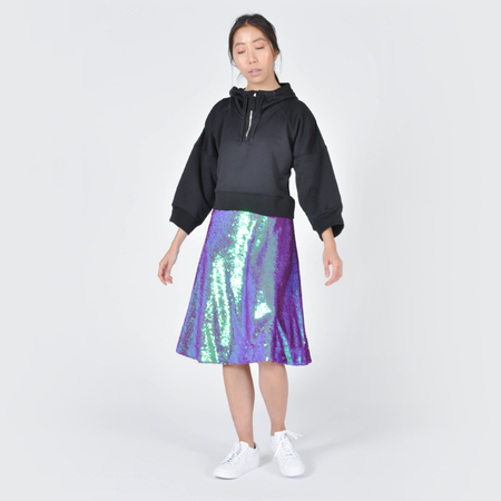 Peter Jensen A-Line Sequin Skirt - Multi