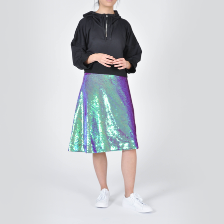 Peter Jensen A-Line Sequin Skirt - Multi